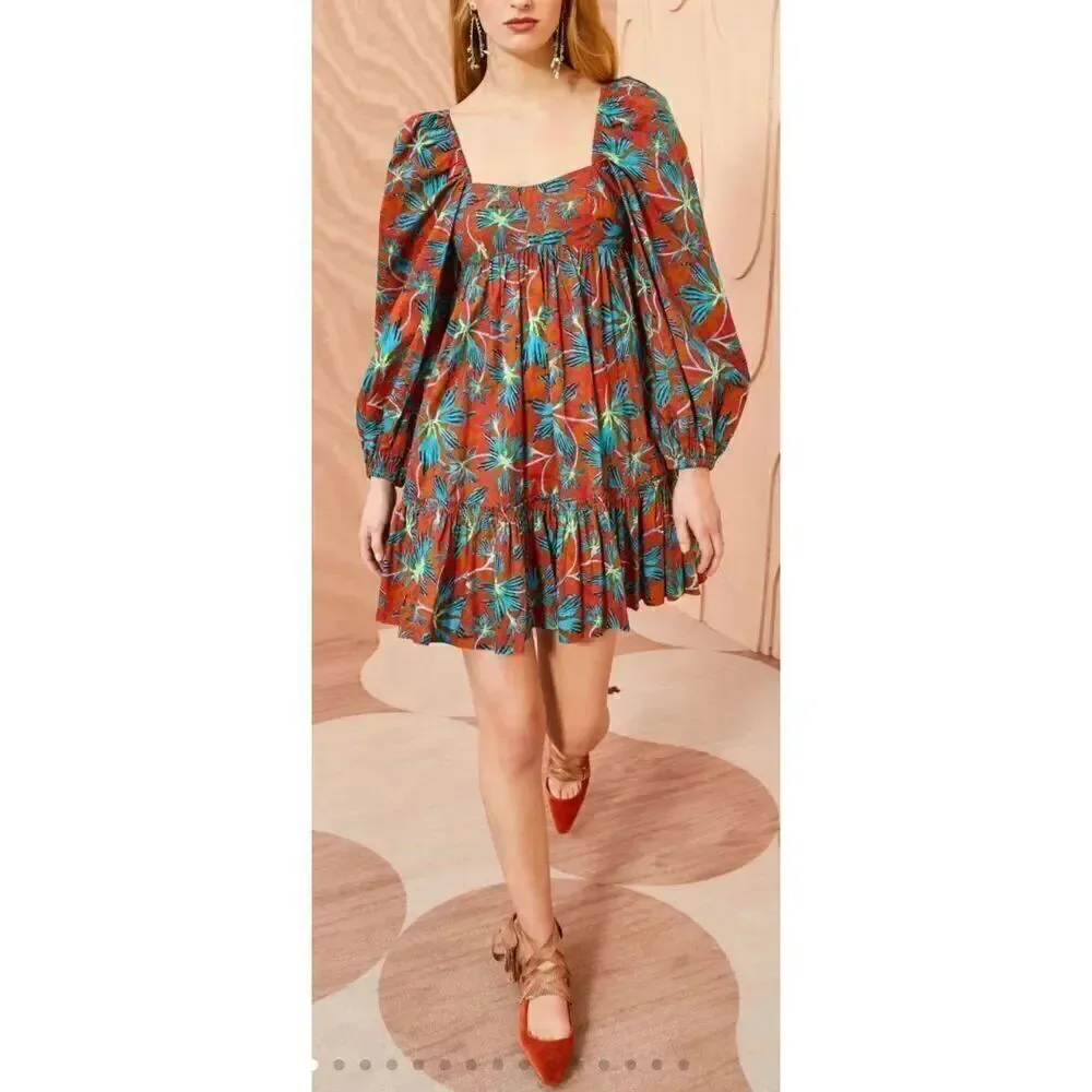 Ulla Johnson Alita Mini Dress in Tropical NWT Size 00